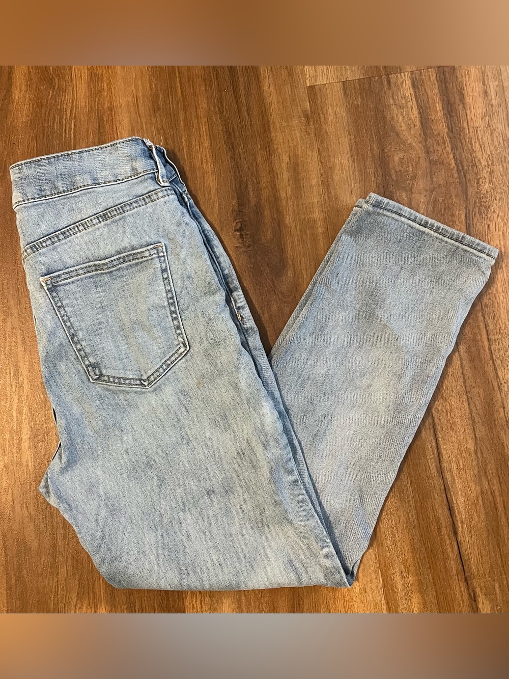 PacSun Light Blue Straight Leg Jeans-short~27 inseam